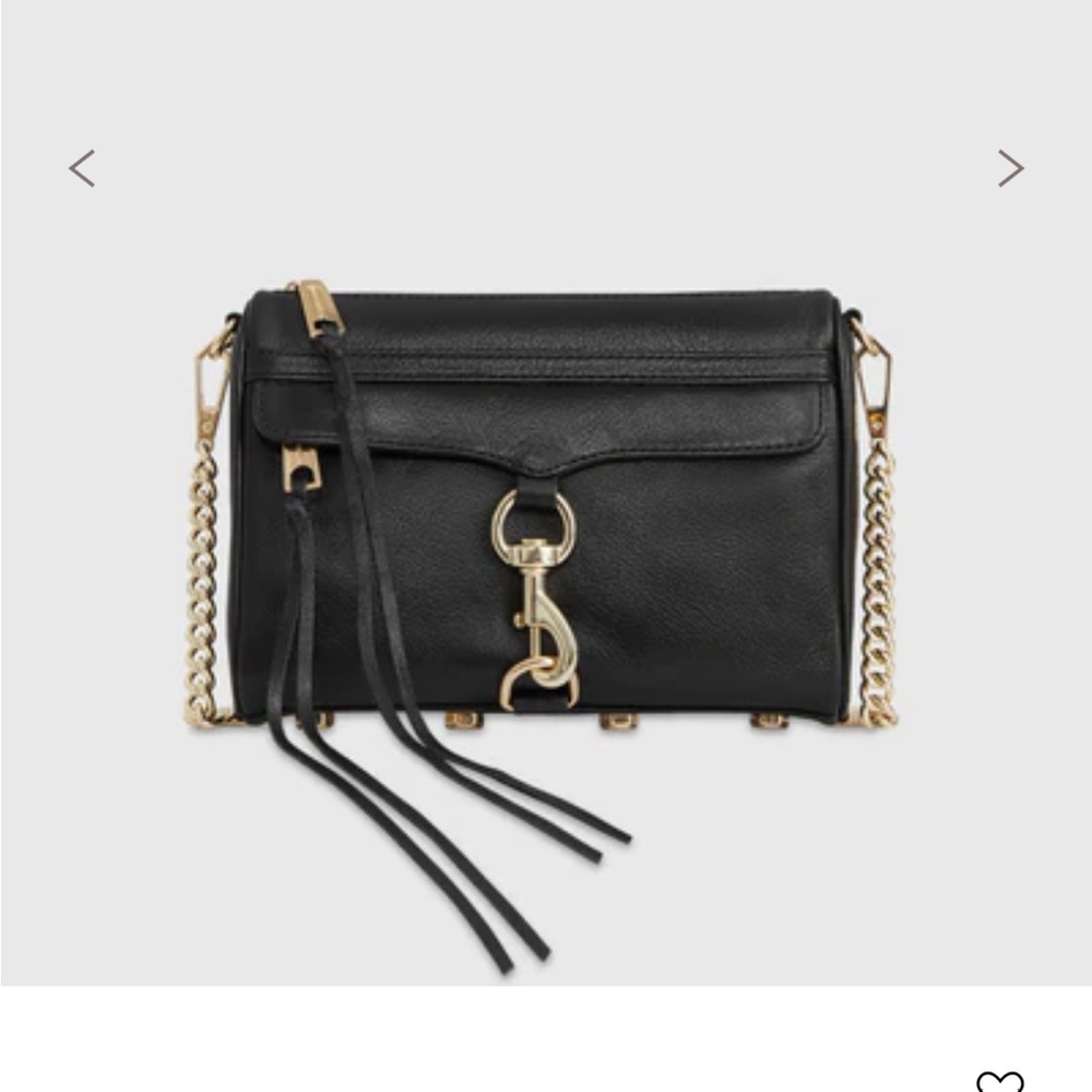 Black Rebecca Minkoff crossbody bag
